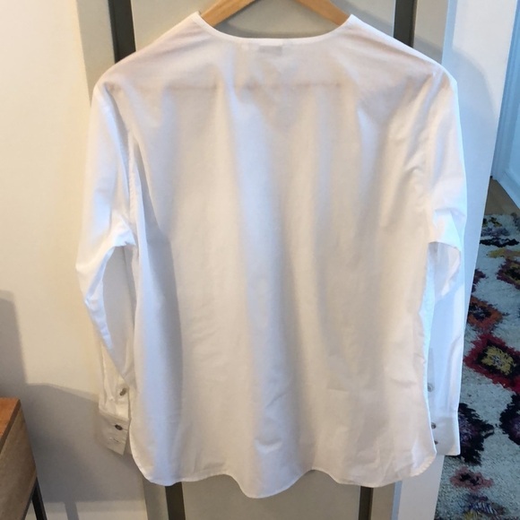 Marimekko | NWOT White Tavaton Shirt - Size 38/Medium - Picture 7 of 7